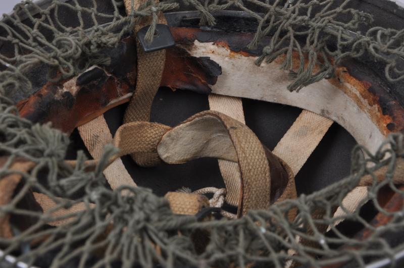 WW2 British Paratrooper Helmet ( HSAT) Mk2 Model 1944 Dated