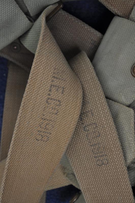 CS Militaria WW1 British 1908 Pattern bing Equipment Set