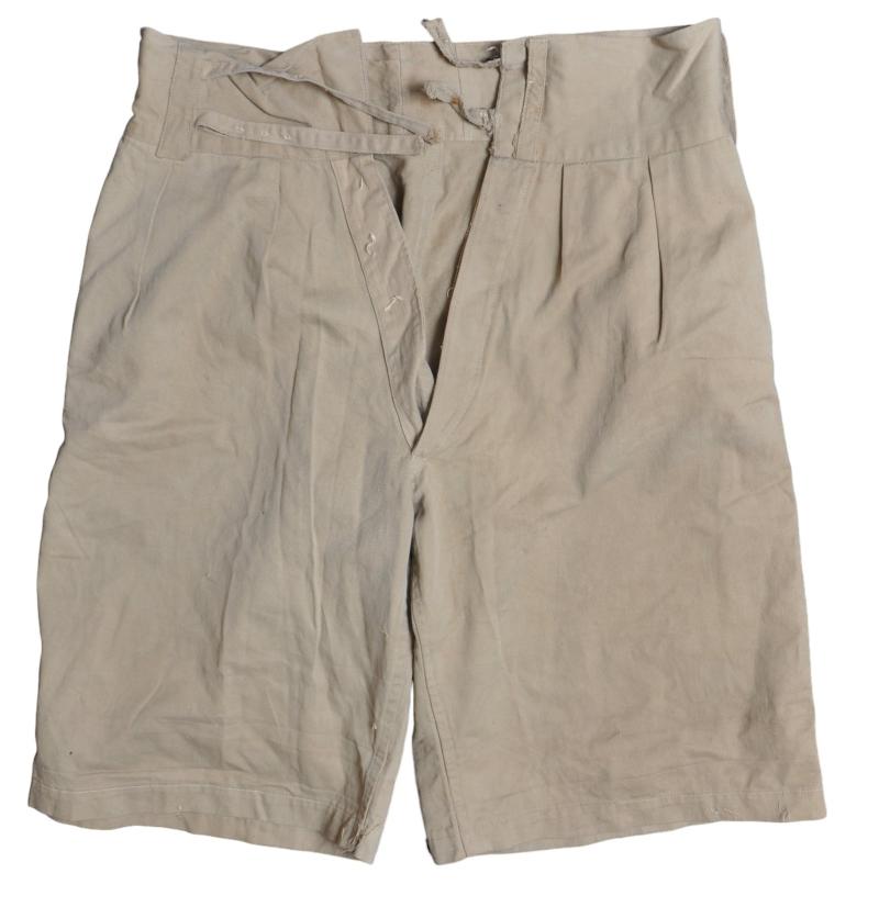 WW2 British Khaki Drill Shorts 1942