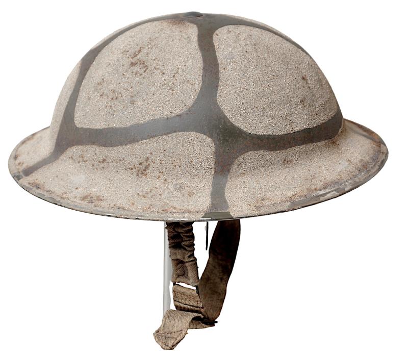 WW2 British Malta Camouflage MkII Helmet 1938
