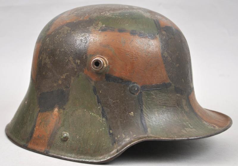 WW1 German M16 Camouflage Helmet