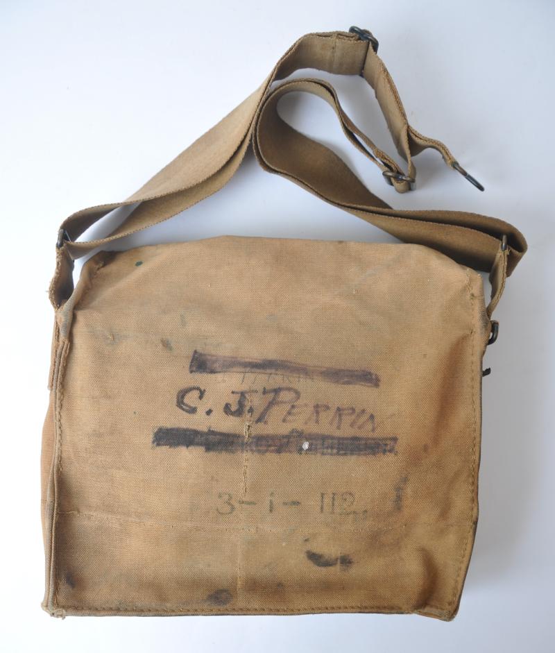 WW1 US M17 Gas Mask Haversack 1918
