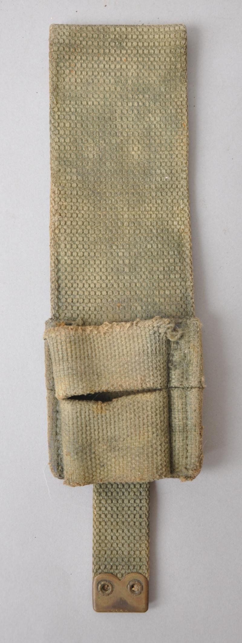 WW1 British '08 Bayonet Frog & Helve Strap