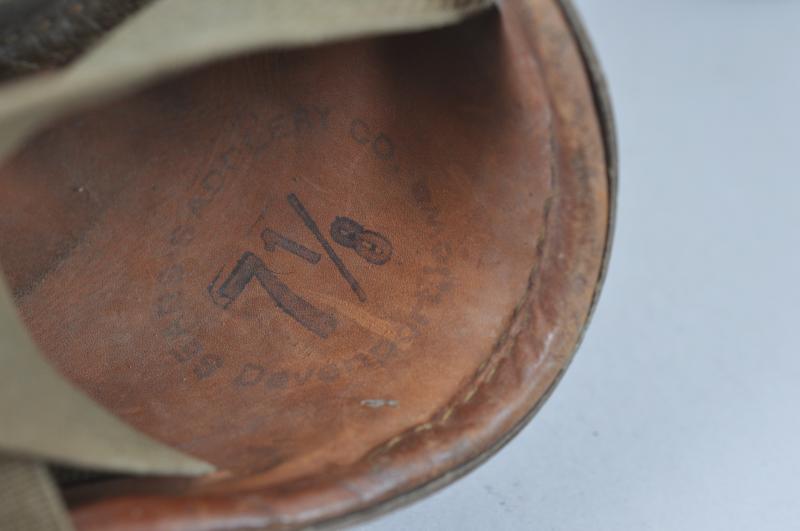 WW2 US Tankers Helmet & Goggles