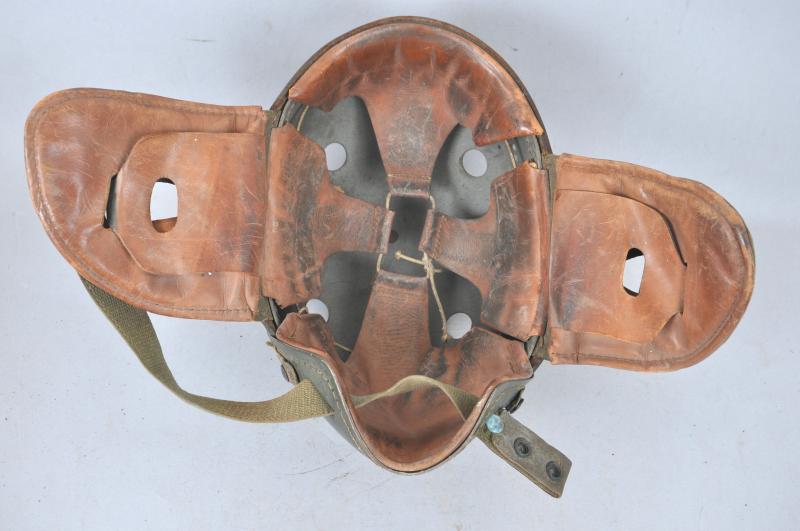 WW2 US Tankers Helmet & Goggles