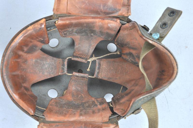 WW2 US Tankers Helmet & Goggles