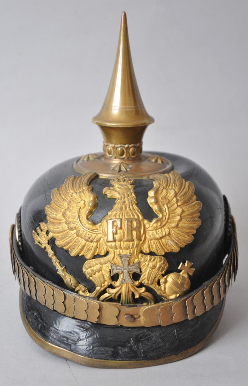 WW1 German Officers Infantry Reserve Pickelhaube
