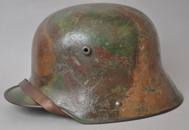 WW1 German M16 Camouflage Helmet
