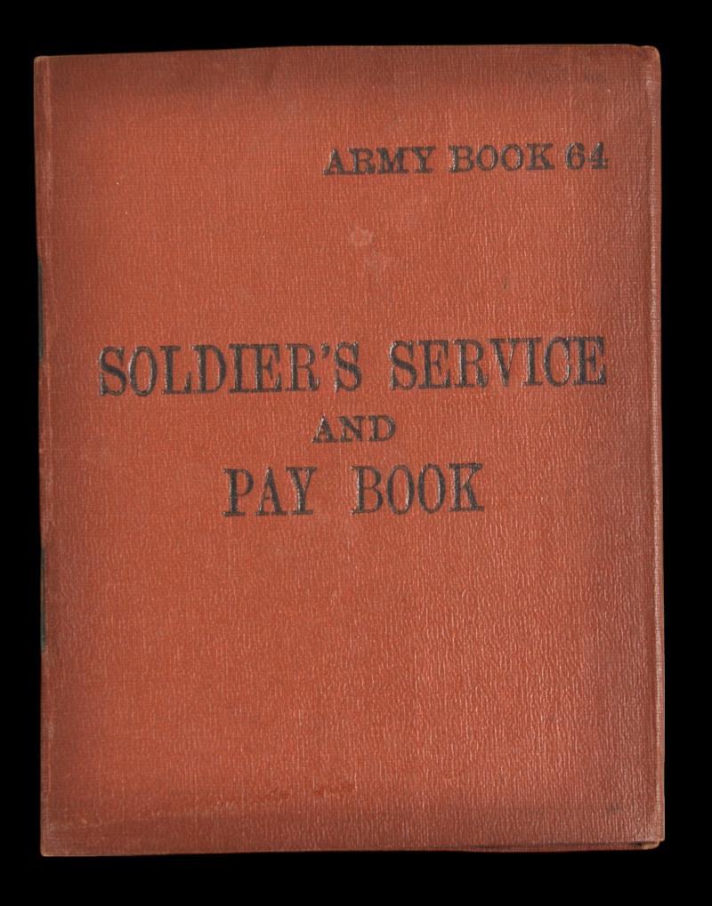 WW2 British Army Paybook AB64 - Blank Copy Unissued