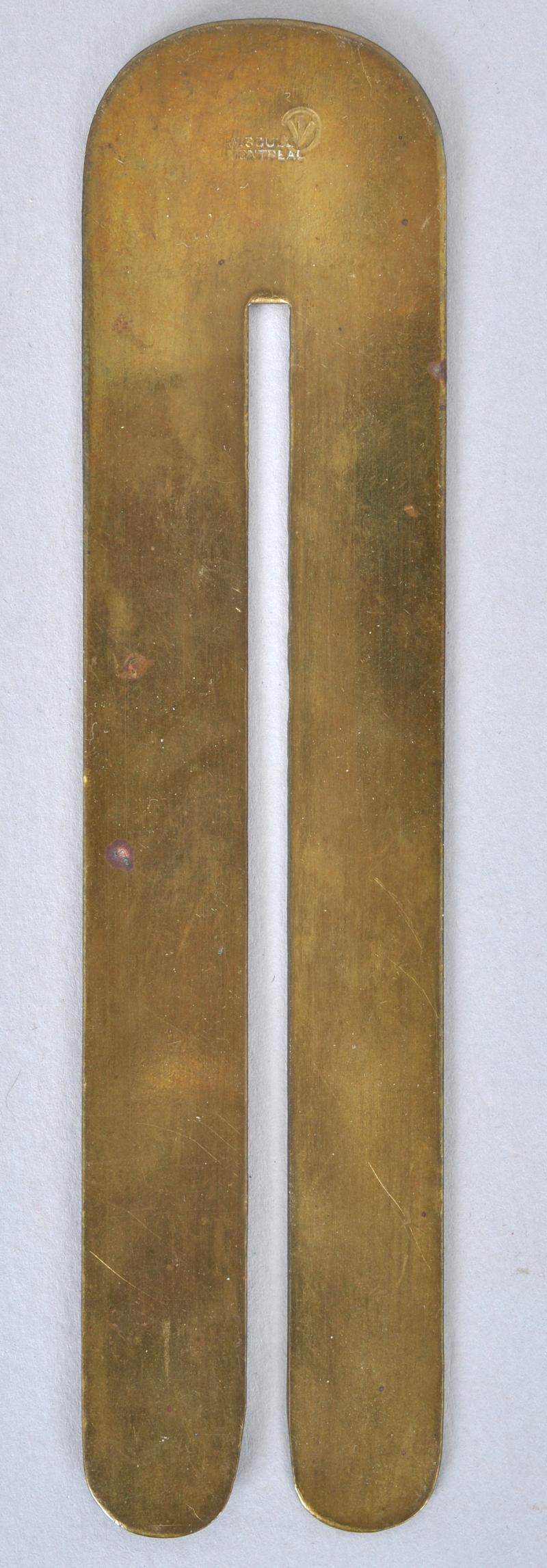 WW2 Canadian Brass Buttonstick