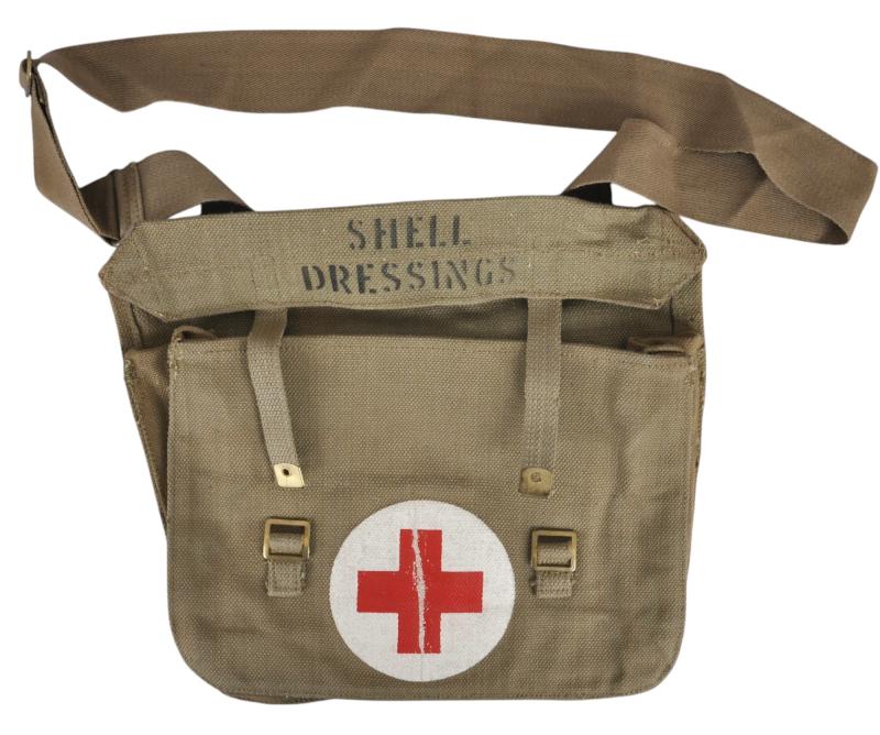 WW2 British Shell Dressings Bag 1942
