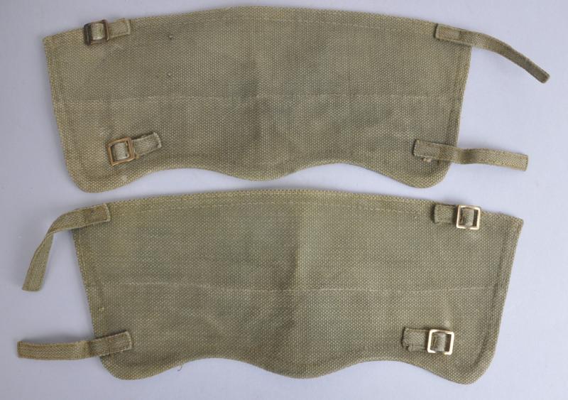 WW2 British Webbing Anklets 1941