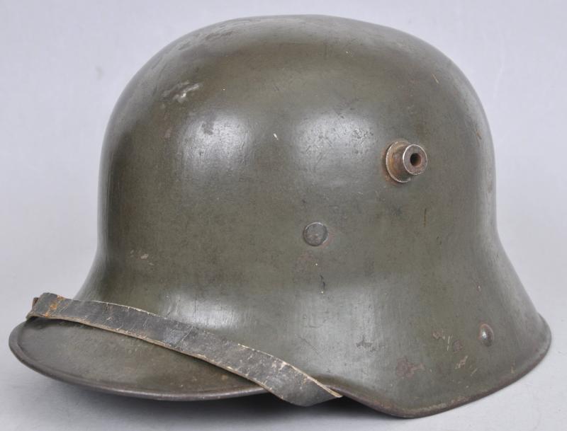 WW1 German M16 Steel Helmet With Chinstrap