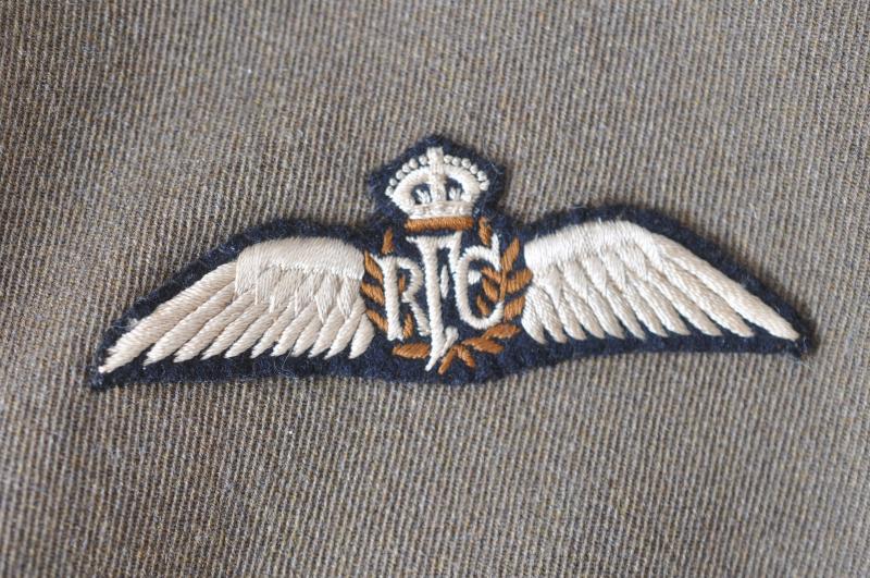 WW1 British Named RFC Maternity Tunic To Shot Down & Captured Pilot