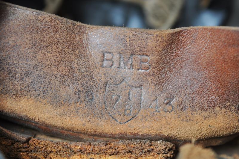 WW2 British Camouflage Netted MK.1 Paratrooper Helmet 1943