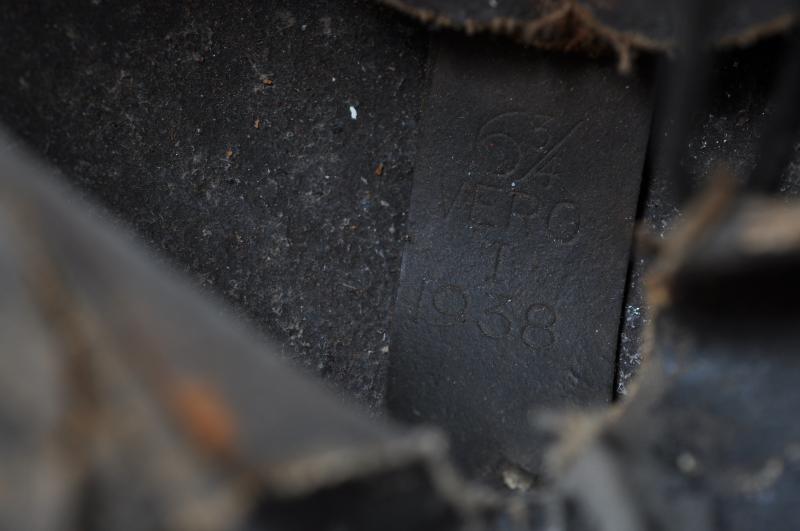 WW2 British RAMC Mk1* Helmet 1938