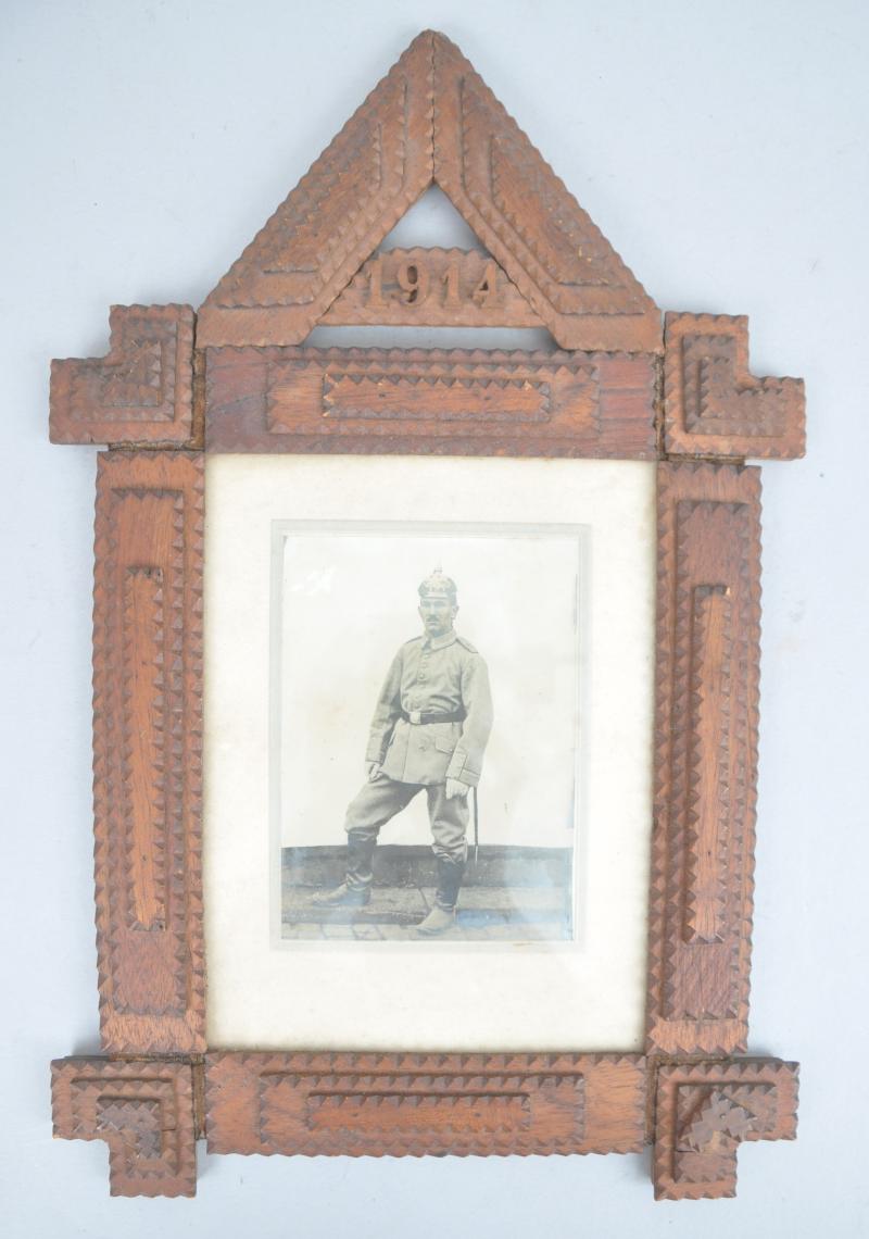 WW1 German '1914' KIA Soldiers Framed Picture