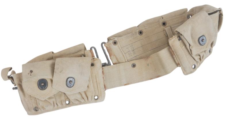 WW2 'British Made' US Cartridge Belt 1944
