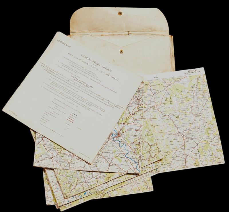 WW1 British RFC 'Air Packet' Map Set 1916