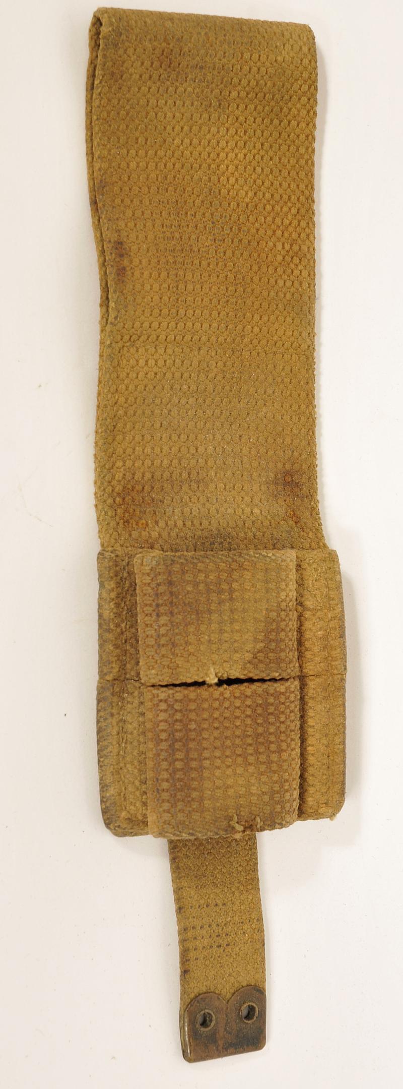 WW1 British 1908 Pattern Bayonet Frog With Helve Strap 1918