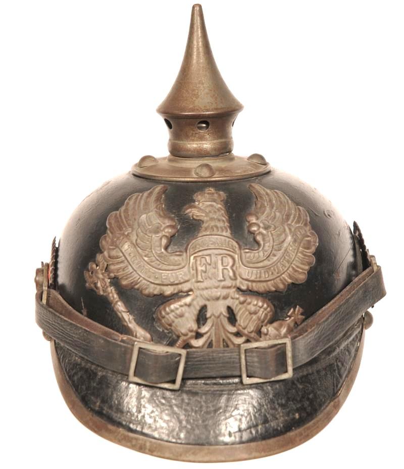 WW1 Prussian ‘J.R. 136’ (4th Lotharingian) M15 Pickelhaube