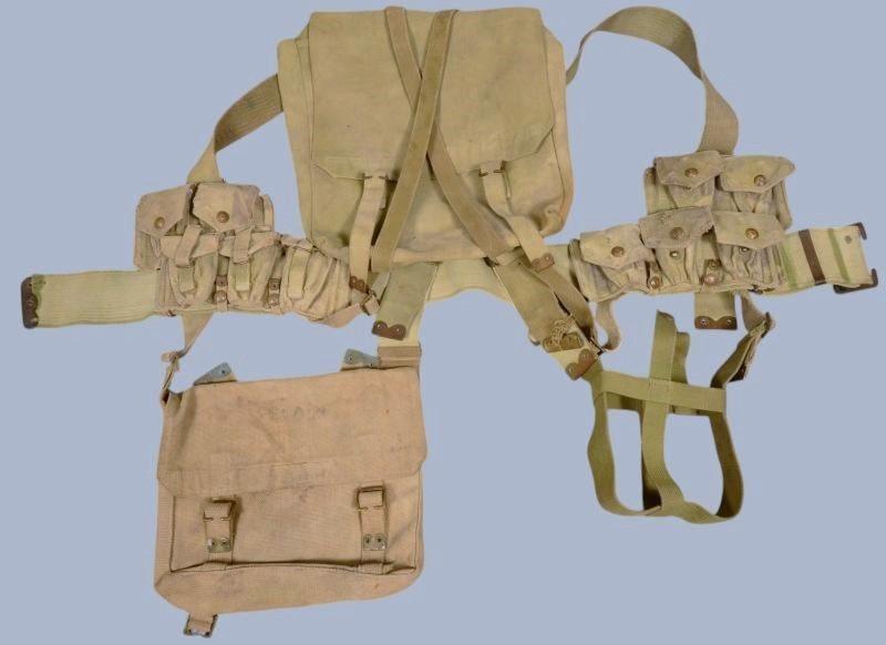 WW1 British 1908 Pattern Webbing Set
