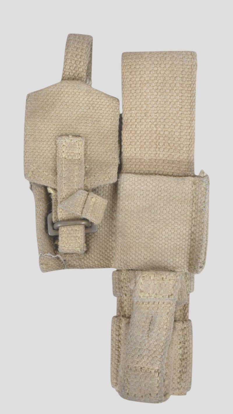 WW2 British Webbing Sten 'Airborne Frog' 1944