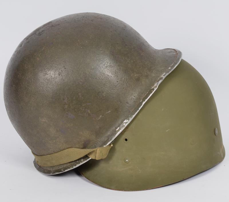 WW2 US Fixed bales M1 Steel Helmet