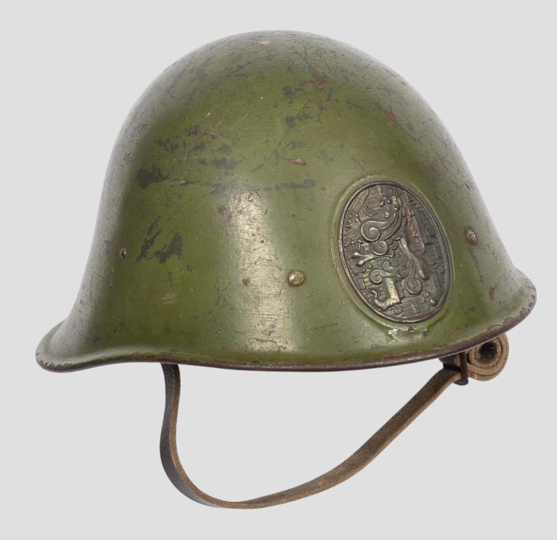 WW2 Dutch M27 Steel Combat Helmet