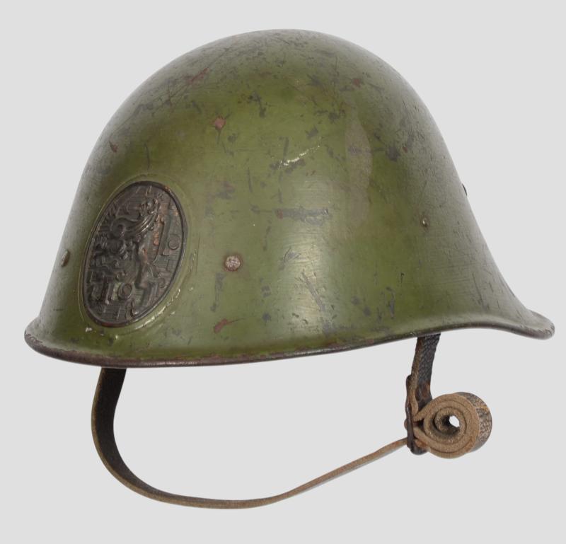 WW2 Dutch M27 Steel Combat Helmet