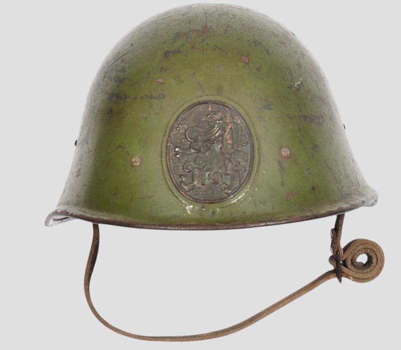 WW2 Dutch M27 Steel Combat Helmet