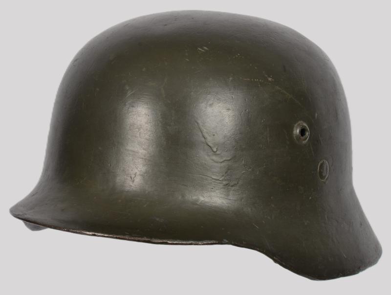 WW2 Hungarian M35-38 Pattern Steel Helmet