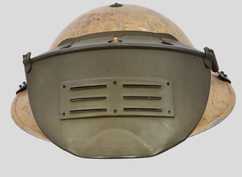 WW2 British Visored MK2 R/PR MK2 Steel Helmet 1939
