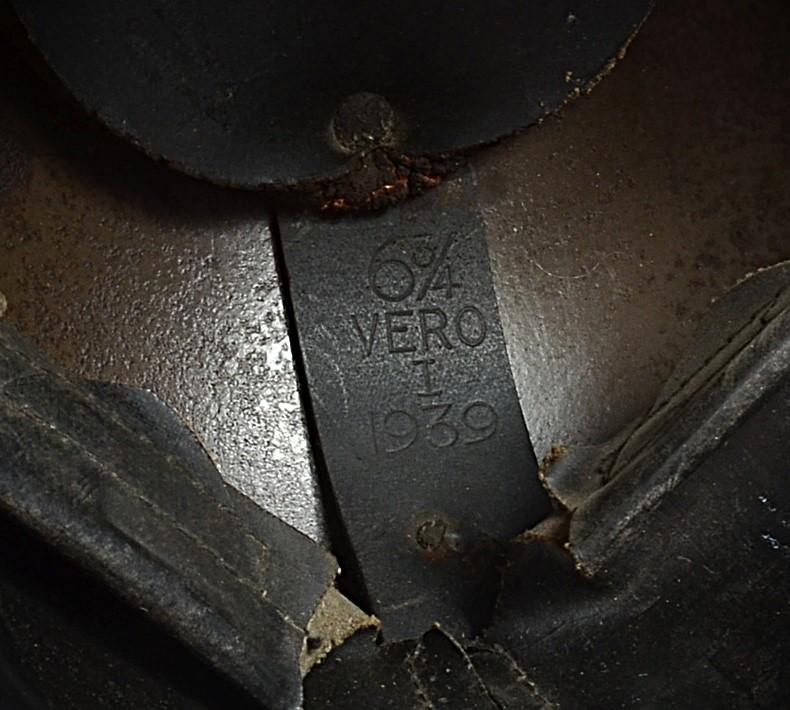 WW2 British Visored MK2 R/PR MK2 Steel Helmet 1939