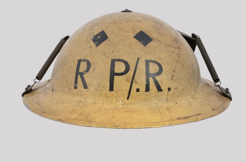WW2 British Visored MK2 R/PR MK2 Steel Helmet 1939