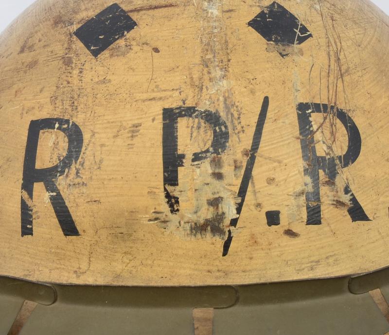 WW2 British Visored MK2 R/PR MK2 Steel Helmet 1939