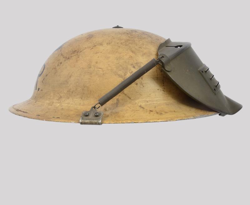 WW2 British Visored MK2 R/PR MK2 Steel Helmet 1939
