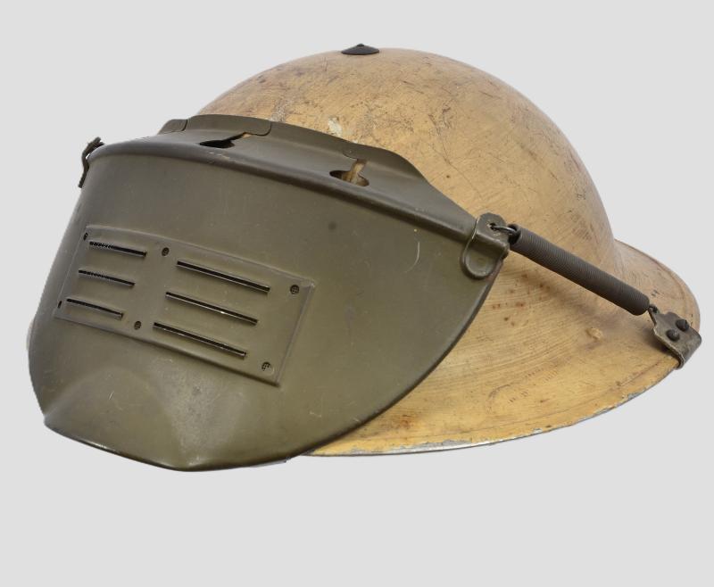 WW2 British Visored MK2 R/PR MK2 Steel Helmet 1939