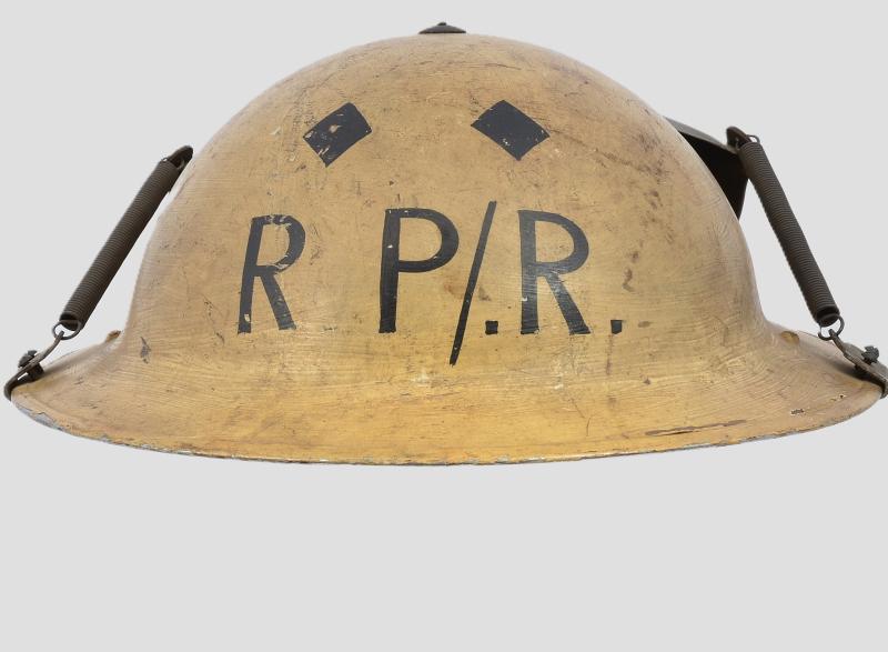 WW2 British Visored MK2 R/PR MK2 Steel Helmet 1939