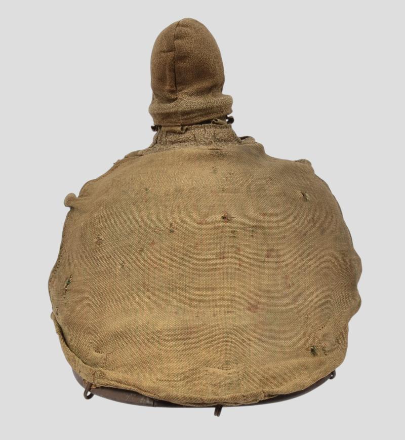 WW1 German Artillery M15 Kugelhelm and Cover 1915