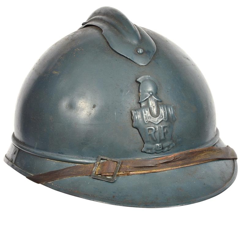 WW1 French Engineers  Adrian Steel Helmet