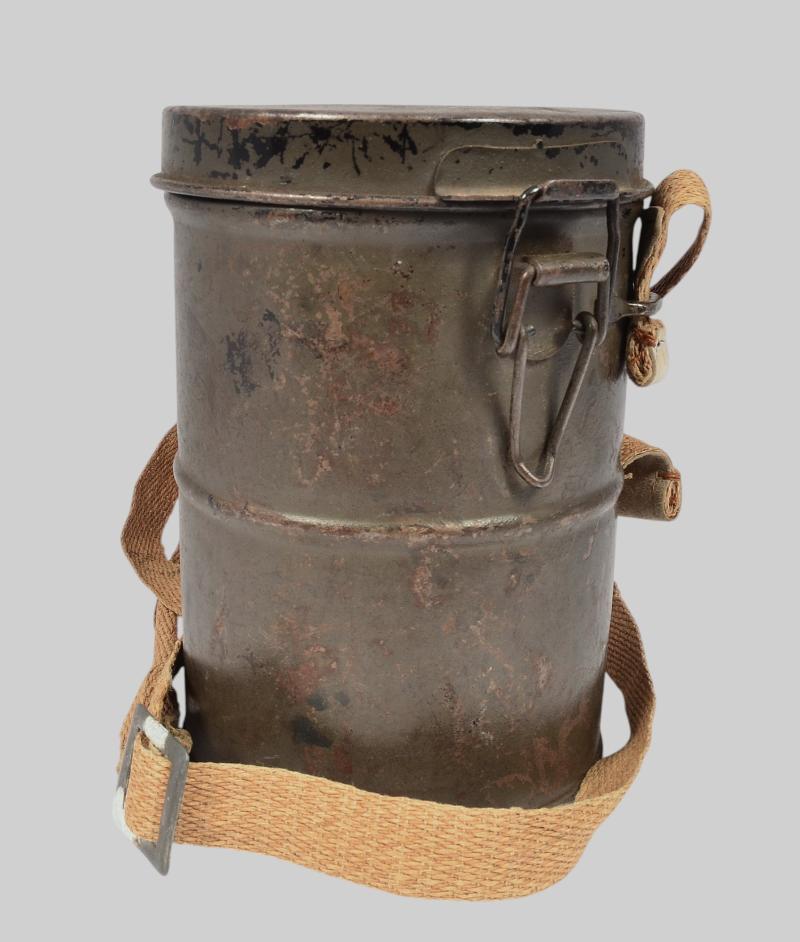 WW1 German Ledermaske / Gas Mask 1918