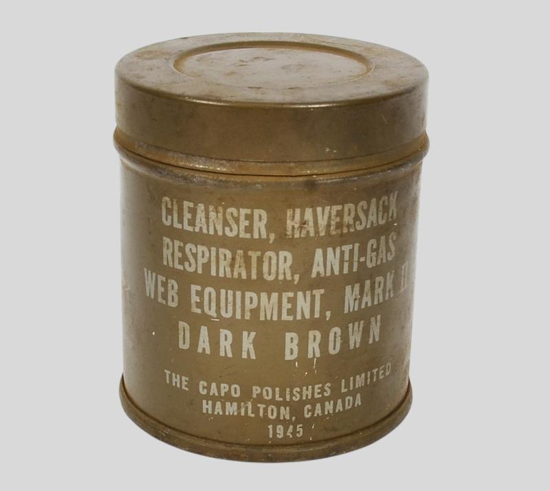 WW2 Canadian  Tin of Equipment Renovator 1945