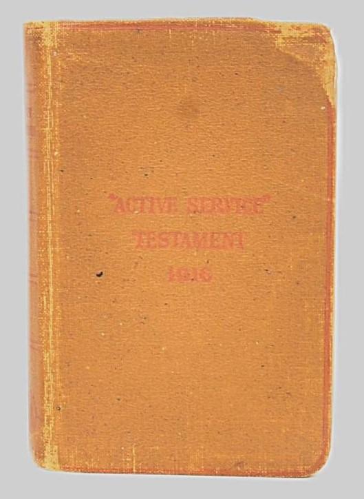 WW1 British Issue 1916 Soldiers Bible