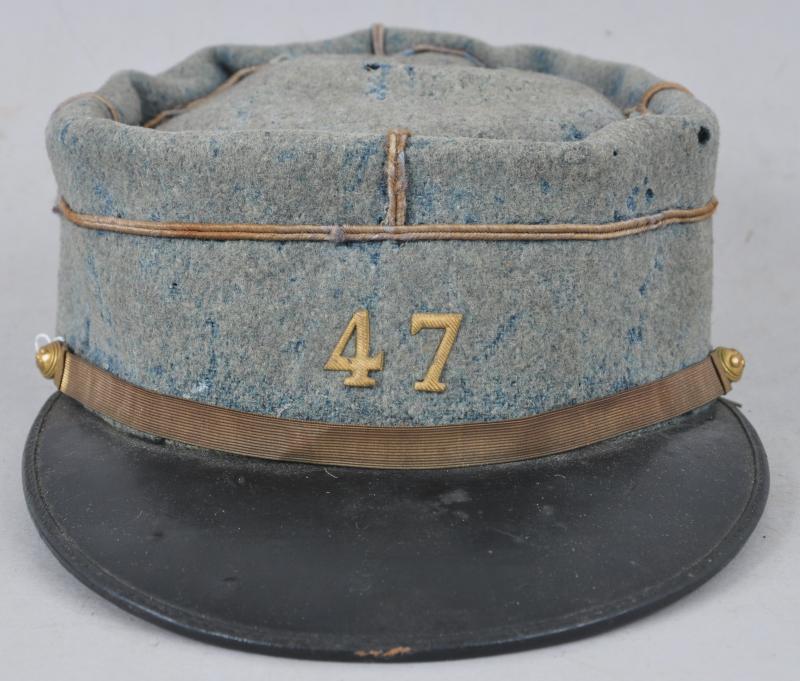 WW1 French Infantry Officers Early Horizon Blue Kepi