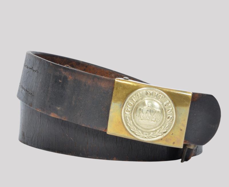 WW1 German Untouched Belt Set of Prussia 1915