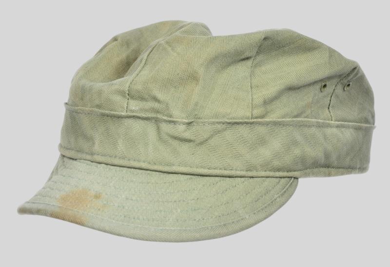 WW2 US Army HBT Combat / Fatigue Cap 1943 Label.