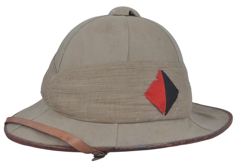 British Interwar Manchester Regiment , Brigade Headquarters Foreign Service Pith Helmet