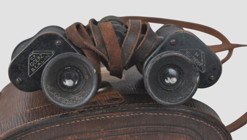 WW1 German Army Binoculars & Case