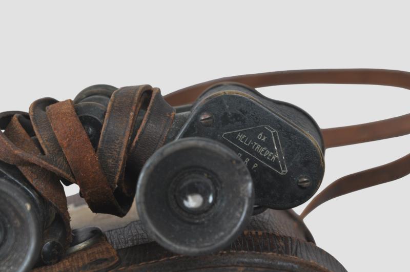 WW1 German Army Binoculars & Case